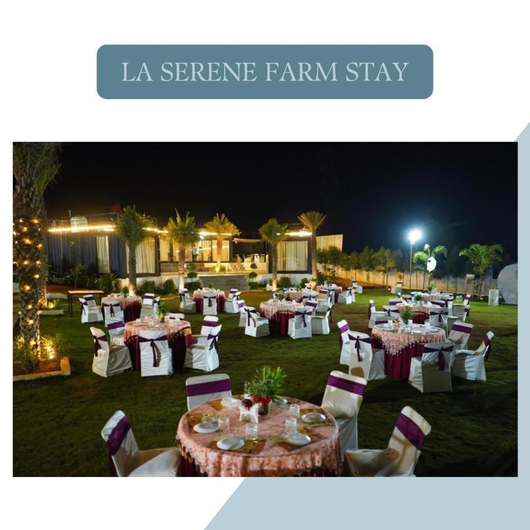La Serene Farm Stay - Luxary 4 Bed Room Property Hyderabad Exterior photo